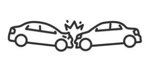 Black and white Car Accident Illustrations, Royalty-Free Vector Graphics ...